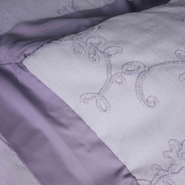 Фото - Комплект постельного белья MirSon Pique Cotton Gray depth 220х240 см (2200006536840)